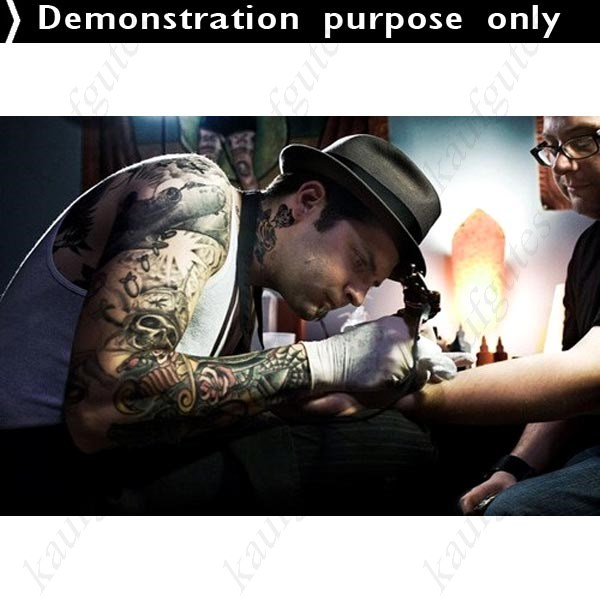 2x Profi Tattoomaschine Tattoo Maschine Komplett Set Ttowierung Ttowierung Maschine mit Koffer