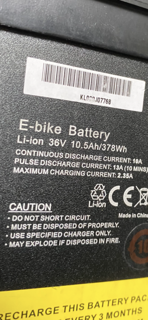 Batterie fr Elektro Fahrrad 