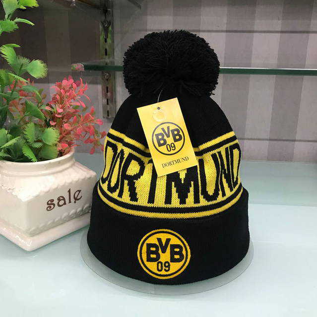 Borussia Dortmund BVB Beanie Cap Mtze Winter Schwarz Gelb Fan Fanshop 2 Farben