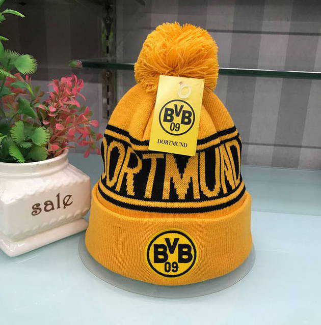 Borussia Dortmund BVB Beanie Cap Mtze Winter Schwarz Gelb Fan Fanshop 2 Farben