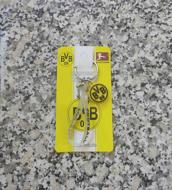 Borussia Dortmund Schlsselband BVB 09 Fan Schlsselanhnger Logo Wappen Fussball Bundesliga