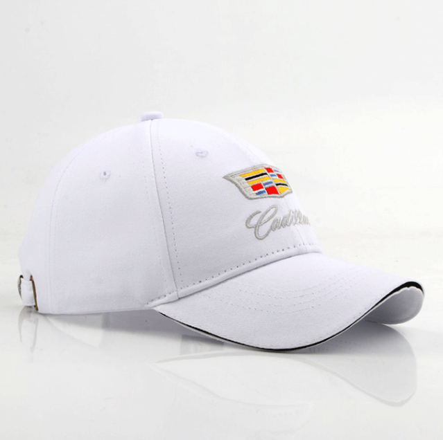 Cadillac Mtze Kappe Schwarz Weiss Auto Fanartikel Fan Cap Wappen Accessoire