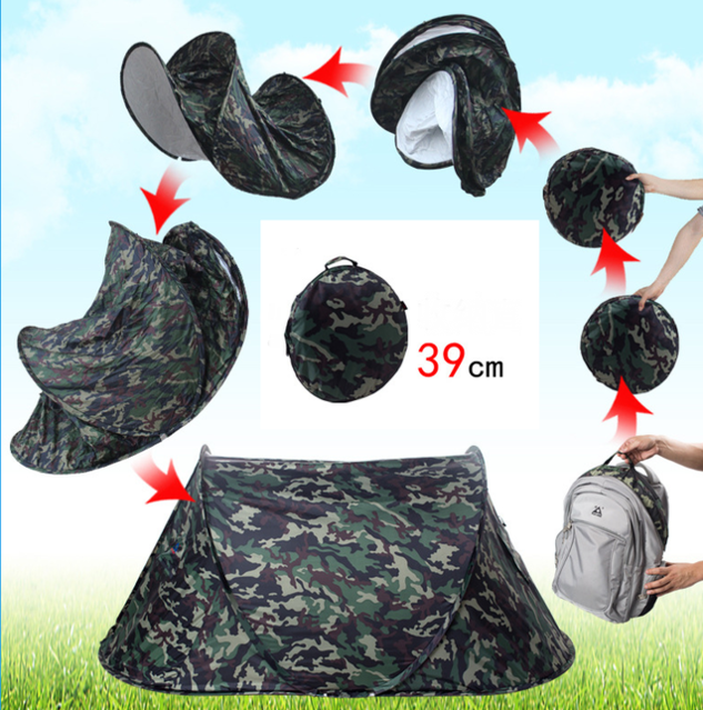 Camouflage Getarntes Militr Wurf Zelt Wurfzelt Pop Up Zelt Camping Festival Jagd Schnell Rapid Openair Popup Zlt kleines Packmass 39cm Schweiz