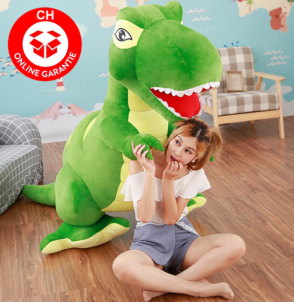 Dinosaurier Plsch Plschtier Plsch Dino XXL 210cm Geschenk Kind Kinder Neu Grn Plschdino Dinosaur T-Rex