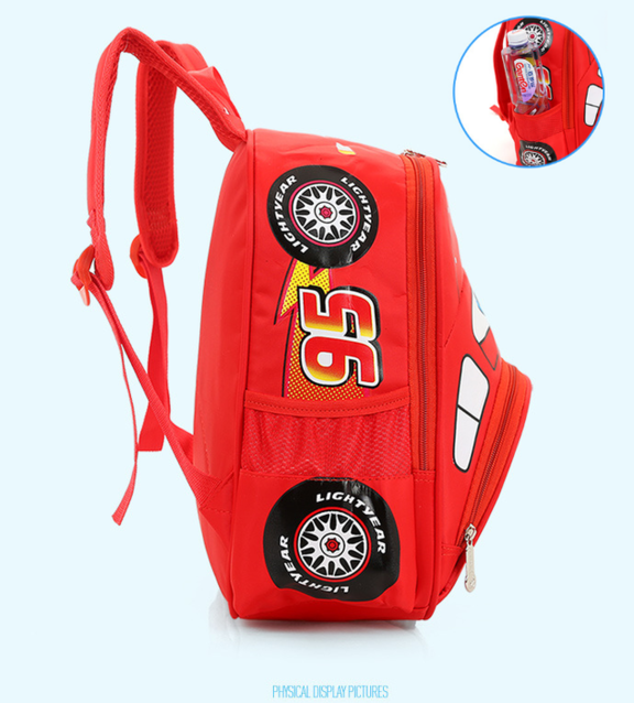 Disney Cars Lightning McQueen Kinder Rucksack Tasche Junge Knappe Kindergarten Schule Fan Kino Film