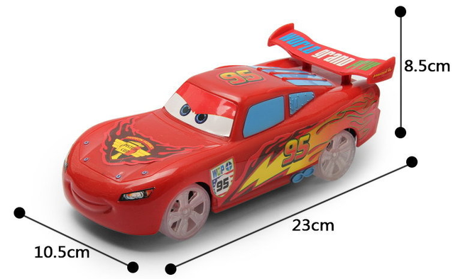 Disney Pixar Cars Lightning McQueen Auto Car Flitzer RC Fernbedienung Spielzeug Geschenk Junge Kind