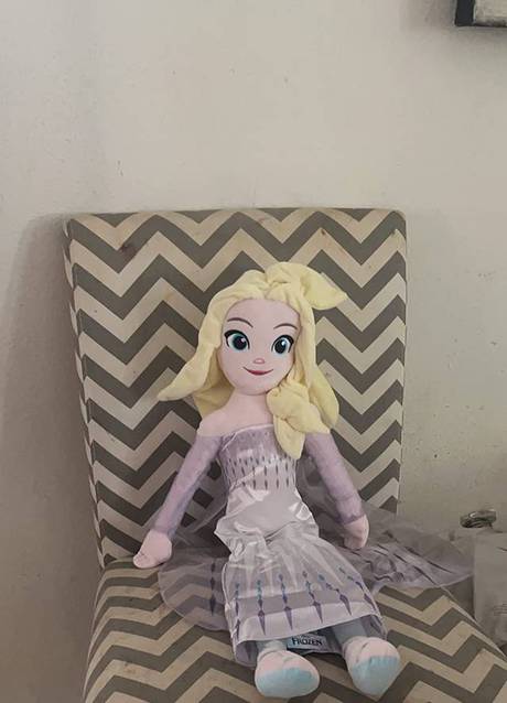 Disney Prinzessin Puppe Elsa Die Eisknigin 67cm Plschtier Frozen Kuscheltier Stofftier Fanartikel