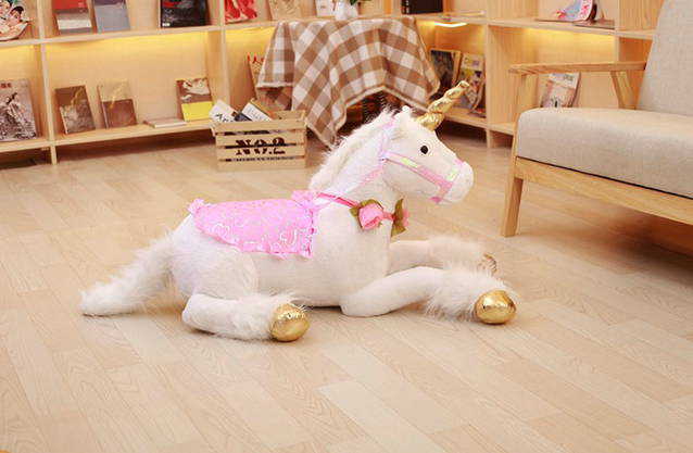 Einhorn Plsch Plschtier Kuscheltier Unicorn XXL Pink Rosa Weiss 2 Farben im Angebot Geschenk Kind Mdchen Kinderzimmer