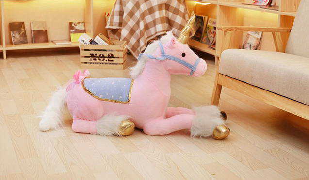 Einhorn Plsch Plschtier Kuscheltier Unicorn XXL Pink Rosa Weiss 2 Farben im Angebot Geschenk Kind Mdchen Kinderzimmer