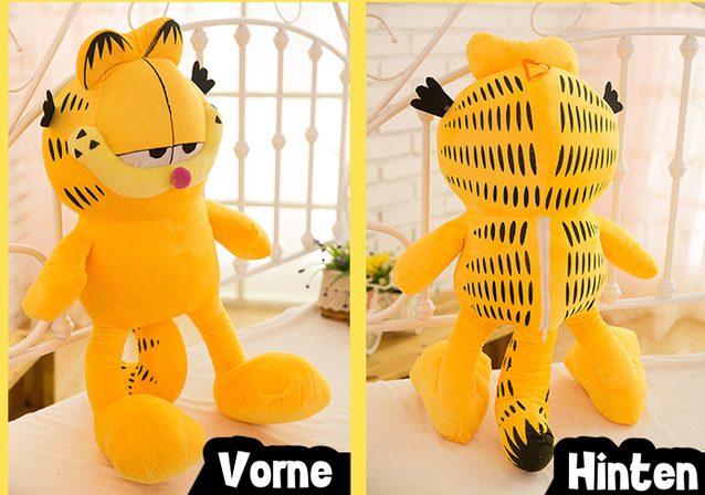 Garfield ca. 130 cm Katze Stofftier Kuscheltier Plschtier Plsch Figur Kater XXL Grsse Geschenk