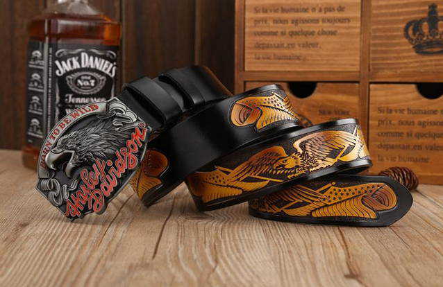 Harley-Davidson Fan Harley Biker Gurt Grtel Adler Grtelschnalle Fan 