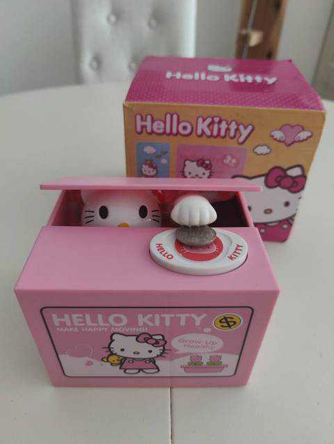 Hello Kitty Hello Geld Mnz Dose Sparschwein Spardose Sparbox Sparbchse Geschenk Kinder