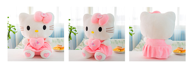 Hello Kitty Hellokitty Plsch Cat Plschtier Herz Love Liebe 70cm Geschenk Girl Mdchen Pink Rosa HK Fan