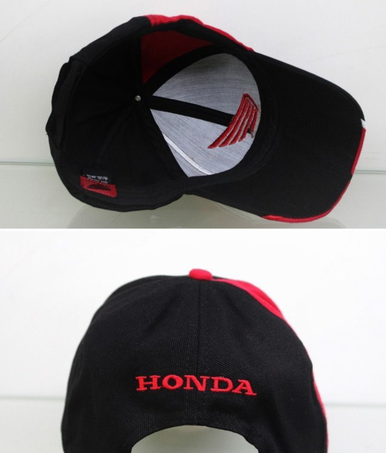 Honda Racing Cap Kappe Mtze Fan Motorrad Biker 2 Farben Baumwolle