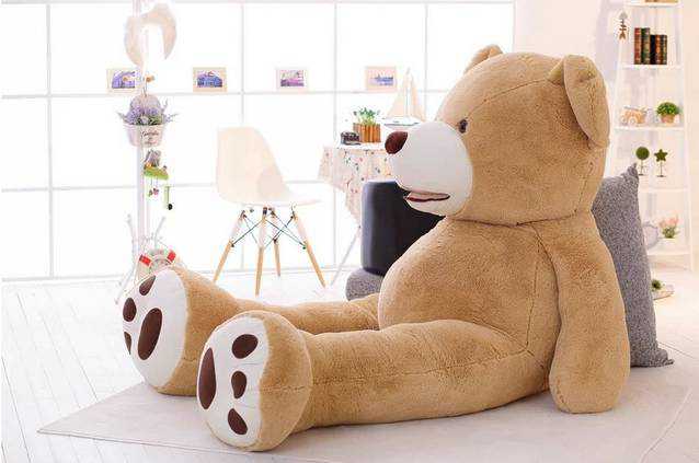 Jumbo Br Plschbr Plschteddy Plsch Teddy XXL 200cm Geschenk Kinder Freundin Neu