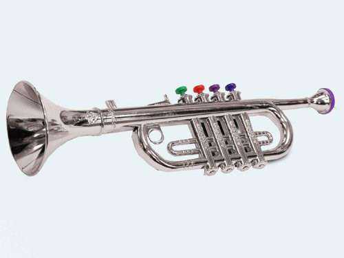 Kindertrompete Trompete Kind Musik Musiker Link und Rechtshndler Musikinstrument Instrument Kinder Spielzeug