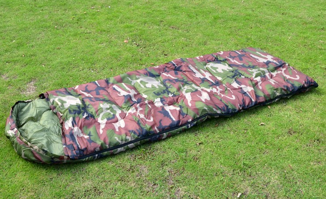 Militr Camping Schlafsack fr Zelten Openair Camouflage Reisen Konzerte Outdoor Jagd Tarn Zubehr