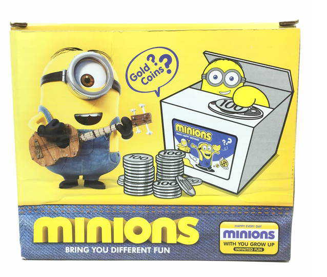 Minions Geld Minion Sparbox Spardose Sparschein Sparksseli Kinder Mnzen Sparen Mnz