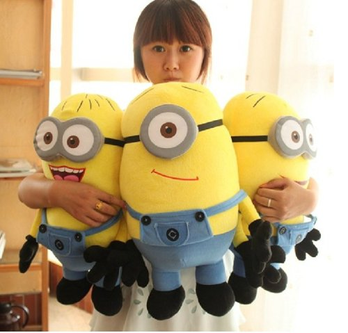 Minions Ich einfach unverbesserlich Plsch Minion Plschtier 3er Kuscheltier 50cm Stofftier Geschenk Set Kind Kinder Fan