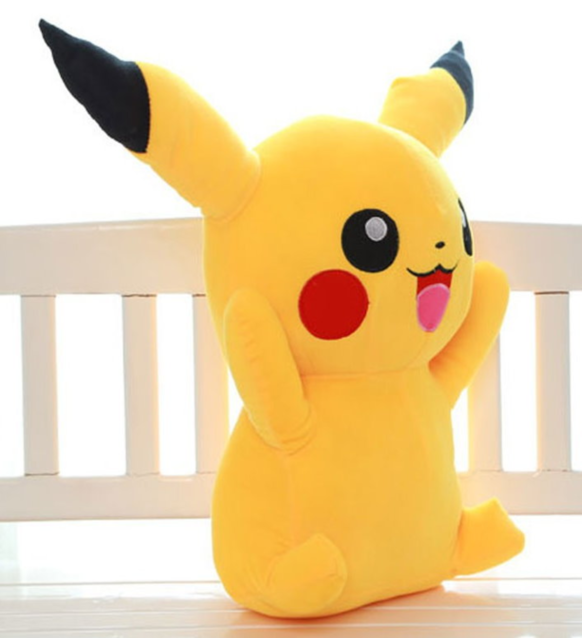 Pokmon Pikachu Pokmon XL Plschtier Plsch Figur Kuscheltier 75-80cm XL Geschenk Hit Fan TV Kino Zubehr