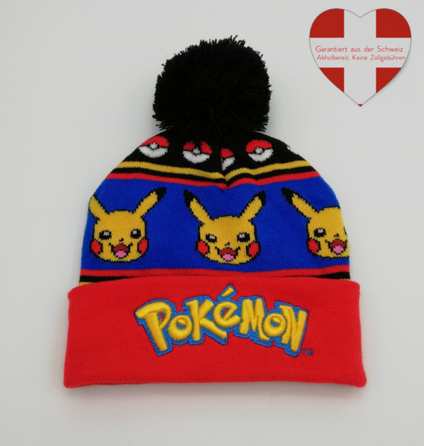 Pokmon Pokemon Go Winter Strickmtze Beanie Mtze Kind Kinder Fan