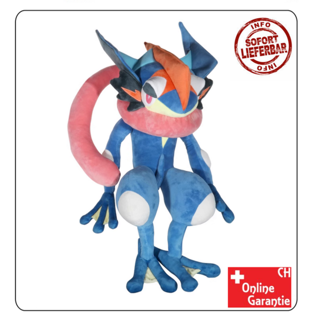 Pokmon Quajutsu Greninja Kuscheltier Pokemon Plschtier 70cm Stofftier Plsch Fan Figur