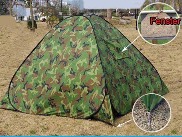 Popup Militr Wurf Zelt Wurfzelt Zelt Openair Outdoor Camping Festival Jagd Tarn Tarnzelt Zlt