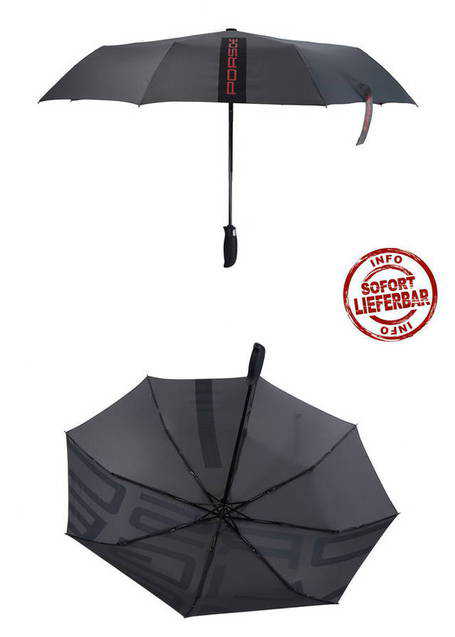 Porsche Regenschirm Taschenschirm Racing Automatisch Auto Zubehr Schwarz Fan Accessoire Rguschirm