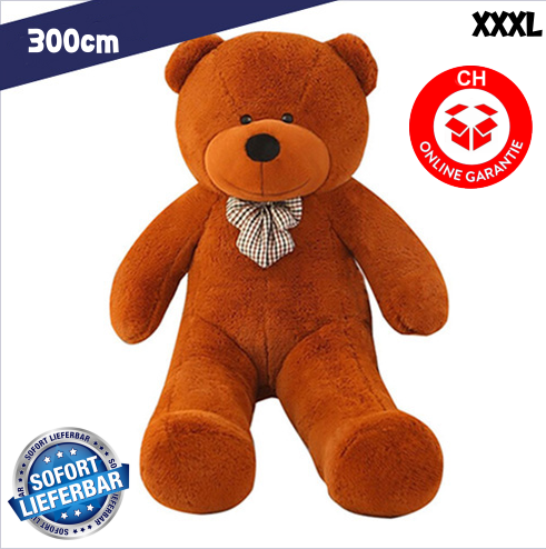 Riesen Gigantischer Teddy Br Teddybr Plsch Ted XXXL Br Plschbr 300cm 3m Super Geschenk Neu