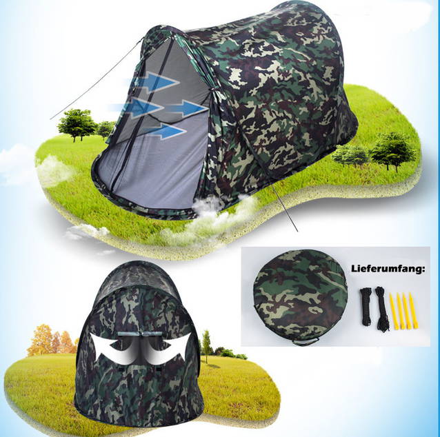 Tarn Camouflage Militr Wurf Zelt Wurfzelt PopUp Zelt Camping Festival Jagd Schnell Rapid Popup kleines Packmass Camping Festival Openair Jagd