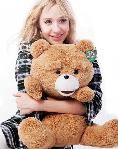 Ted Br aus Film Plsch Teddy Teddybr 60cm Kino TV Mark Wahlberg Spielzeug XL Plschtier Herzig Sss Neu und Abholbereit