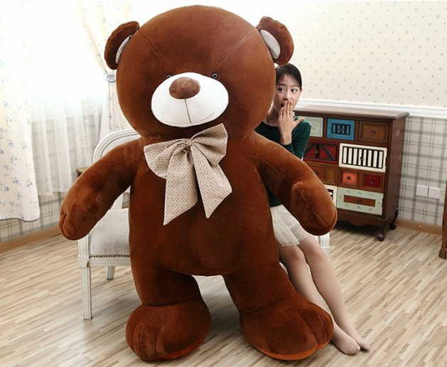 Teddybr Plsch Br Teddy Plschbr 210cm Geschenk Frau Freundin Girl Kind Kinder Braun Dunkelbraun Schweiz Valentinstag