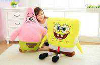 Biete: Spongebob Schwammkopf Sponge Bob 120 cm XXL Plsch Patrick Seestern 100cm XXL Plschtier Geschenk / Neu