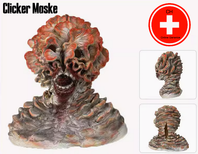 Clicker Pilz Cordyceps Maske The Last of Us Klicker Fasnacht Halloween Kostm Horror Zombie