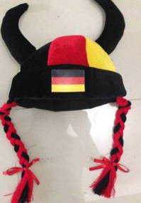 Deutschland Portugal Spanien Italien Fan Kappe Mtze Wikinger Style Fussball WM Russland Fanshop Public Viewing