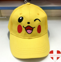 Gelbe Pokmon Pikachu Cap Kappe Mtze Sommer Fan Videospiel Kino TV