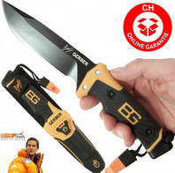 Gerber Bear Grylls Ultimate PRO Messer Surival Jagd Campingmesser mit Full-Tang Klinge und viel Ausstattung DMAX Serie