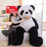 Grosses Panda Plschtier Pandabr Teddy Br XXL Geschenk XXXL 2 Meter 200cm Schweiz Weihnachten