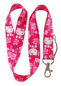 Hello Kitty Hellokitty Katze Schlssel Anhnger Schlsselband Mdchen Geschenk Pink Rosa