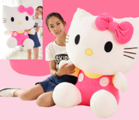 Hello Kitty Hellokitty Plschtier Gross Plschkatze Katze Plsch Gross Mdchen Pink 100cm XXL