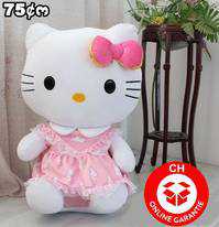 Hello Kitty XXL Plsch Figur Hellokitty 75cm Plschtier Geschenk Mdchen Spielzeug Gross