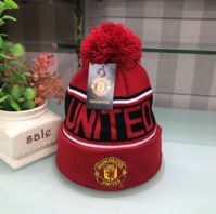 Manchester United Cap Wintermtze Mtze Kappe Bommelmtze Beanie Manu Fan Fussball Zubehr Accessoire Fansho