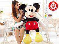 Riesen Micky Maus Mickymaus XXL Plschtier Plsch Maus Disney Geschenk 130cm Kind Kinder