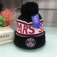 PARIS SAINT-GERMAIN Mtze Bommel Bommelmtze PSG Beanie Fussball Fanartikel Unisex