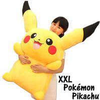 Pokemon Riesen Pikachu Plschfigur XXL ca. 120cm zum Spielen und Kuscheln Neu Pokmon Geschenk Kind Sammler