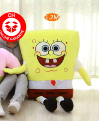 SpongeBob Schwammkopf 120cm XXL Plsch Plschspongebob Plschfigur Plschtier Geschenk fr Kinder