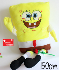 SpongeBob Schwammkopf 150cm XXL Super Mega Gross Plsch Neu Geschenk Kinder