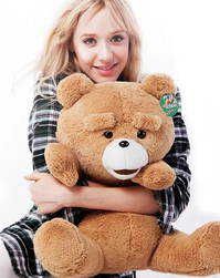 Ted Br aus Film Plsch Teddy Teddybr 60cm Kino TV Mark Wahlberg Spielzeug XL Plschtier Herzig Sss Neu und Abholbereit