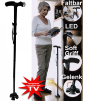 Trusty Cane LED der Gehstock fr mehr Sicherheit im Alltag Senior Licht