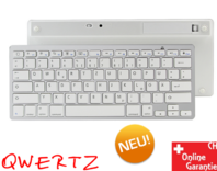 QWERTZ Funk Wireless Tastatur Deutschsprachig Bluetooth Windows PC Tablet Android macOS Apple iPad iPhone